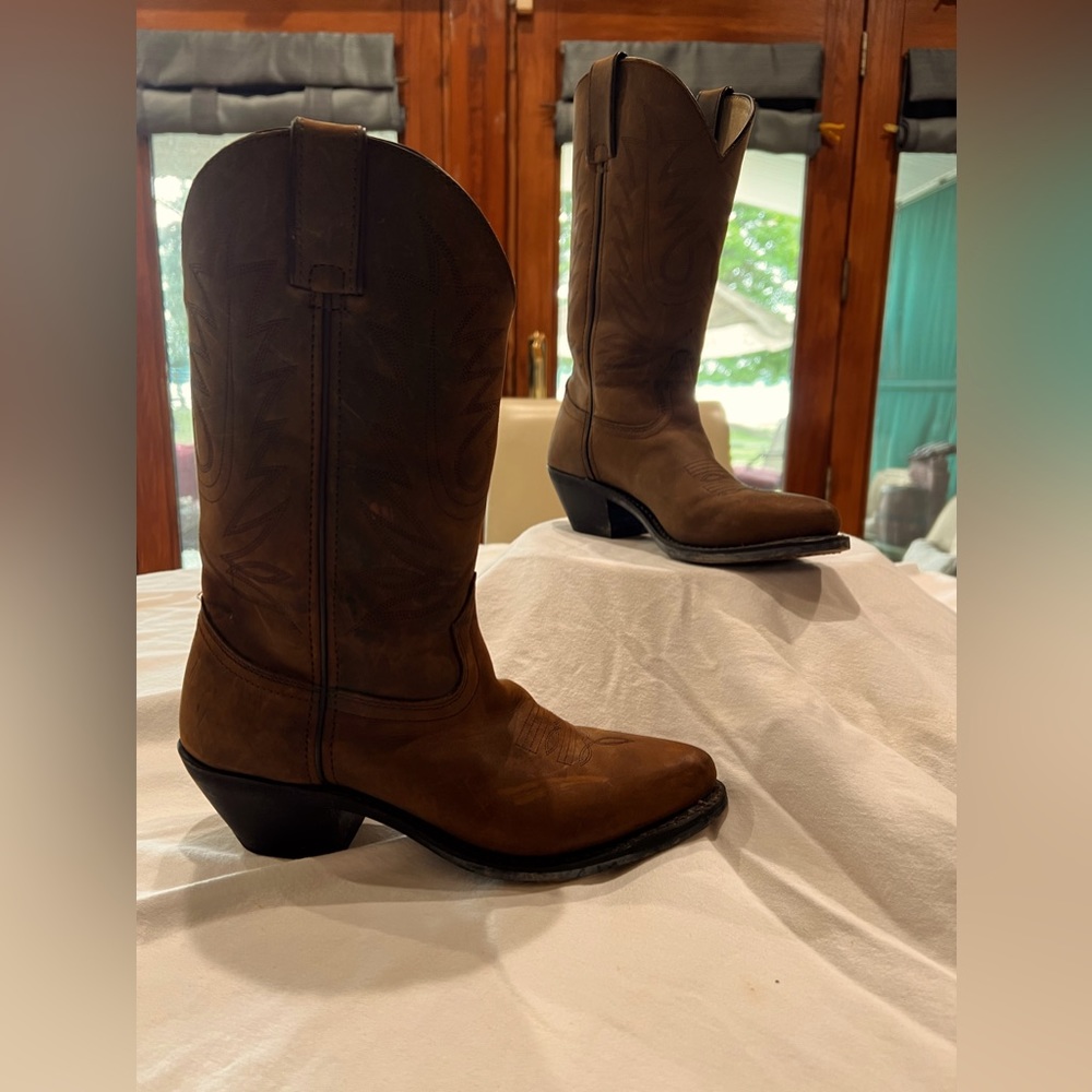 Durango Women’s Western Boot Brown Leather size 7M